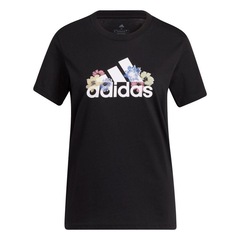 Camiseta adidas Estampada Floral - Feminina - Foto 1