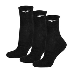 Meia Esportiva Penalty Cano Alto Kit 3 Pares X T - 33 ao 38 - Adulto - Foto 2