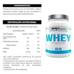 Kit 2x Whey Foods Baunilha + Chocolate 900g + BCAA Fit 100g + Premium Creatina 100g + Coqueteleira - Foto 2
