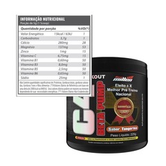 C4 Beta New Millen Pré Treino Pump - Tangerina - 225G - Foto 2
