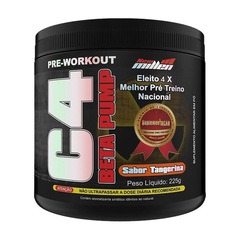 C4 Beta New Millen Pré Treino Pump - Tangerina - 225G - Foto 1