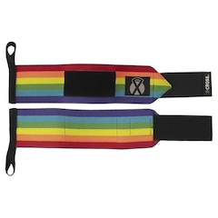 Munhequeira Elástica X-Cross BR Wrist Wrap Cross 75mm - Adulto - Foto 4