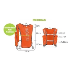 Mochila de Hidratação Inoxto com Reservatório - 1,5 Litros - Foto 5
