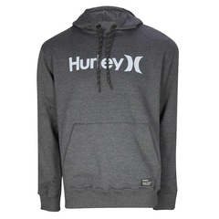 Blusa de Moletom Hurley Masculina Fechada com Capuz O&O Solid - Foto 1