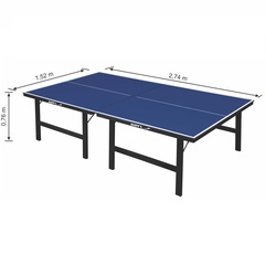 Mesa de Tênis de Mesa Ping Pong MDF 15mm Klopf - Cód.1016 - Foto 2