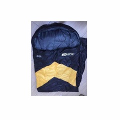 Saco Dormir Viper 5°C á 12°C Nautika Camping Preto/Laranja - Foto 6