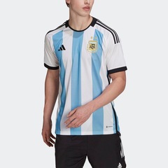 Camisa 1 Argentina 22 adidas - Masculina - Foto 4