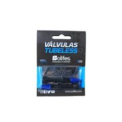 Válvula Tubeless Alumínio 60mm Solifes Presta Removível - Par - Foto 3