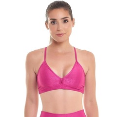 Top Sandy Fitness Tecno Pink Snd Fitness - Feminino - Foto 1