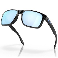 Óculos de Sol Oakley Holbrook Polished Black - Unissex - Foto 3