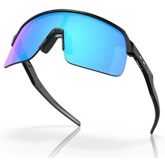 Óculos de Sol Oakley Sutro Lite Matte Black Prizm Sapphire - Unissex - Foto 3