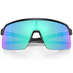 Óculos de Sol Oakley Sutro Lite Matte Black Prizm Sapphire - Unissex - Foto 4