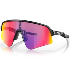 Óculos de Sol Oakley Sutro Lite Sweep Matte Black Prizm Road - Unissex - Foto 1
