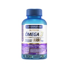 Ômega 3 EPA 540mg DHA 360mg Catarinense Pharma 120 cápsulas - Foto 1