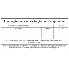 Kit 2 Vitamina C 500mg Ácido Ascórbico Equaliv - 30 Comprimidos - Foto 3