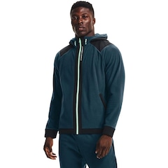 Moletom Under Armour Rush Fleece FZ Hoodie - Masculino - Foto 1