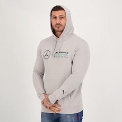Blusão de Moletom Puma Mercedes AMG Petronas MAPF1 - Masculino - Foto 2