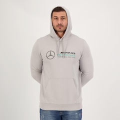 Blusão de Moletom Puma Mercedes AMG Petronas MAPF1 - Masculino - Foto 5