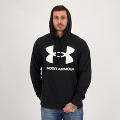 Blusão de Moletom Under Armour Rival Fleece Big Logo HD - Masculino - Foto 5