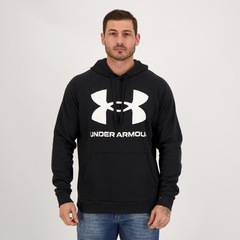 Blusão de Moletom Under Armour Rival Fleece Big Logo HD - Masculino - Foto 1