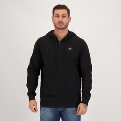 Jaqueta Under Armour Rival Fleece FZ Hoodie - Masculina - Foto 1