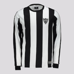 Camisa Manga Longa Futfanatics Atlético Mineiro Retrô 1971 - Masculina - Foto 1
