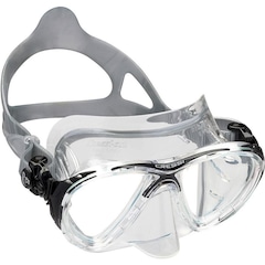 Kit de Mergulho Cressi: Máscara de Mergulho + Snorkel Big Eyes Evo Crystal + Antiembaçante Gold + Strap - Adulto - Foto 2