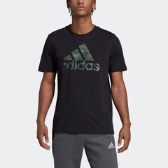 Camiseta adidas Estampada Essentials Camo - Masculina - Foto 5