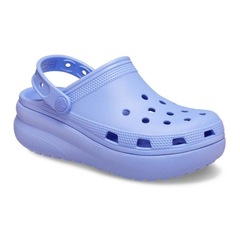 Sandália Crocs Cutie Clog Digital Violet - Infantil - Foto 2