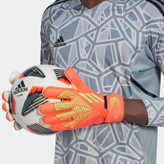 Luvas de Goleiro adidas Predator Edge Match - Adulto - Foto 5