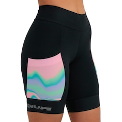 Bermuda de Compressão HUPI Run Longa Boreal - Feminina - Foto 1