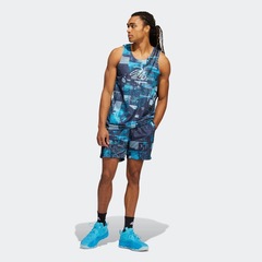 Bermuda adidas Dame D.O.L.L.A. - Masculina - Foto 9