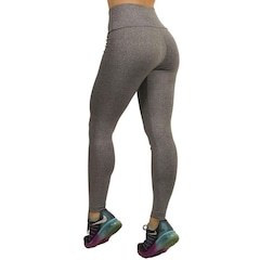 Calça Legging Vekyo Lisa Cós Alto Cintura Alta - Feminina - Foto 2