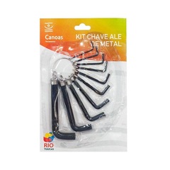 Jogo de Chaves Allen Canoas - 10 Unidades - Foto 1