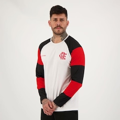 Camisa Manga Longa Futfantics Flamengo Steep - Masculina - Foto 2