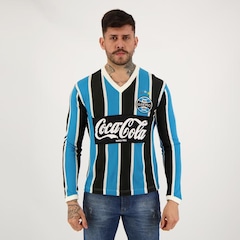 Camisa Manga Longa Futfanatics Grêmio Retrô 1989 - Masculina - Foto 1