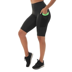 Kit Bermudas Frishop Suplex com Bolso - Feminina - 2 Unidades - Foto 6