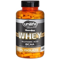 Kit de 5 Whey Protein Isolado Unilife - 250 cápsulas - Foto 2