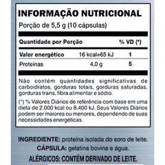Kit de 5 Whey Protein Isolado Unilife - 250 cápsulas - Foto 3