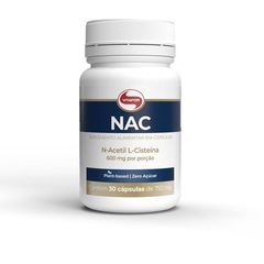 Kit NAC N-Acetil L-Cisteína Vitafor 600mg - 30 cápsulas - 2 unidades - Foto 2