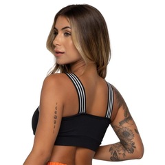 Top Fitness AVA Fitness Elástico Cruzado e Silk - Adulto - Foto 3