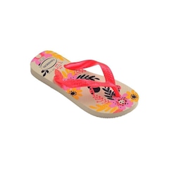 Chinelo Havaianas Flores - Infantil - Foto 3