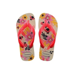 Chinelo Havaianas Flores - Infantil - Foto 1