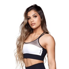 Top Fitness AVA Fitness Suplex com Detalhe - Adulto - Foto 2