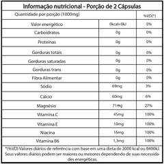 K Brex +Potássio Vitaminlife - 120 cápsulas - Foto 2