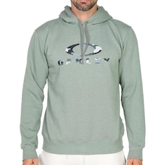 Blusão com Capuz Oakley Camo Hoodie - Masculino - Foto 1