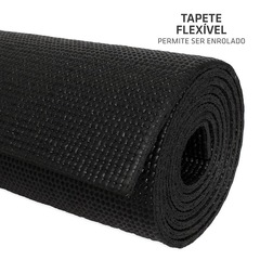 Kit de Tapete para Yoga em PVC Muvin - 168cm x 61cm x 0,4cm + Bola de Pilates 65cm com Bomba - Foto 7