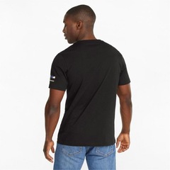 Camiseta Puma Bmw mms Logo Tee - Masculina - Foto 4
