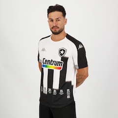 Camisa Kappa Botafogo Antirracismo 2021 - Masculina - Foto 2