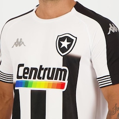 Camisa Kappa Botafogo Antirracismo 2021 - Masculina - Foto 4